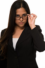 Image showing Smart business woman