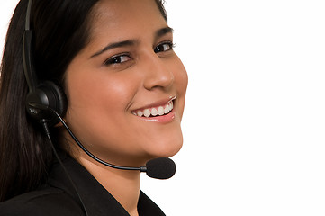 Image showing Telephone operator