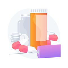 Image showing Medications prescription vector concept metaphor