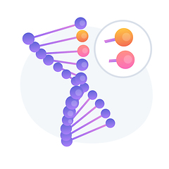 Image showing Genome modification vector concept metaphor