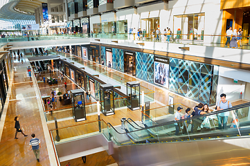 Image showing  Shopping mall Marina Bay Singapore