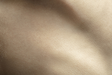 Image showing Texture of human skin. Close up of well-kept caucasian human body