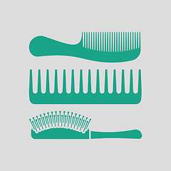 Image showing Hairbrush icon