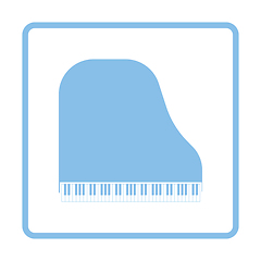 Image showing Grand piano icon