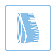 Image showing Tailor measure tape icon