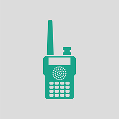 Image showing Portable radio icon