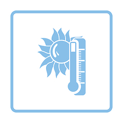 Image showing Summer heat icon