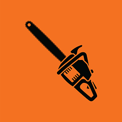 Image showing Chain saw icon