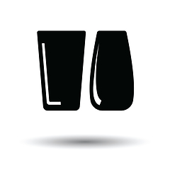 Image showing Two glasses icon