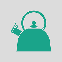 Image showing Kitchen kettle icon