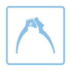 Image showing Garlic press icon