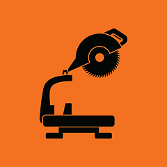 Image showing Circular end saw icon