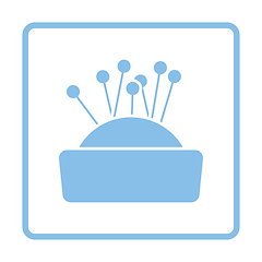 Image showing Pin cushion icon