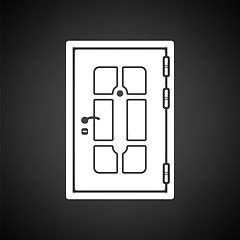 Image showing Apartments door icon