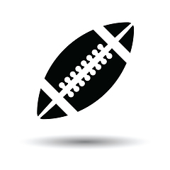 Image showing American football icon