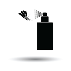 Image showing Mosquito spray icon