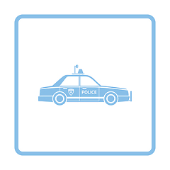 Image showing Police car icon