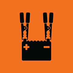 Image showing Car battery charge icon