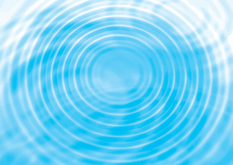 Image showing Abstract concentric water ripples background