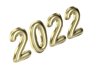 Image showing Happy New Year 2022