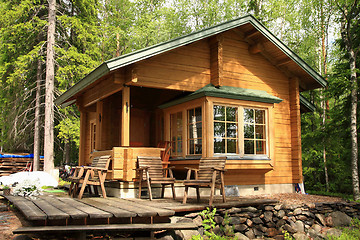 Image showing Wooden cabin