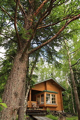 Image showing Wooden cabin