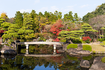 Image showing Kokoen Garden at Himeji 