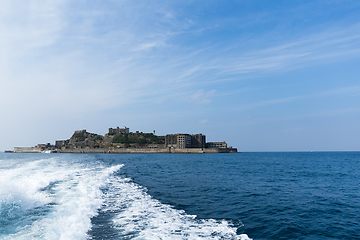 Image showing Hashima Island in Nagasaki city