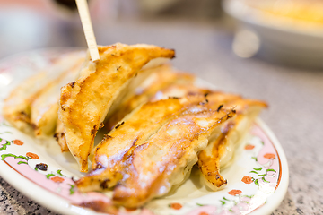 Image showing Meat dumpling in chinese restaurant