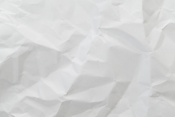 Image showing White creased paper background texture