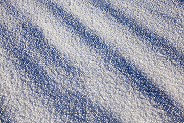 Image showing shadow from snow