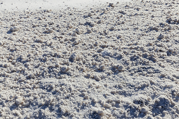 Image showing Snow drifts in winter