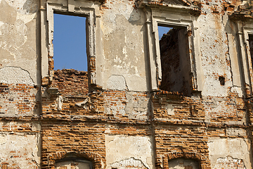 Image showing Ruins of a wall