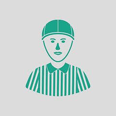 Image showing American football referee icon
