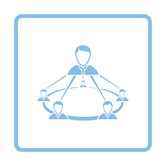 Image showing Business team icon