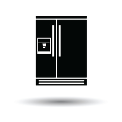 Image showing Wide refrigerator icon