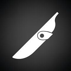 Image showing Knife scabbard icon