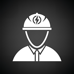 Image showing Electric engineer icon