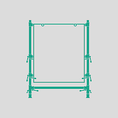 Image showing Icon of table for object photography