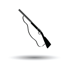 Image showing Hunting gun icon