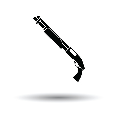 Image showing Pump-action shotgun icon