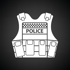 Image showing Police vest icon