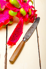 Image showing fresh dragon fruit