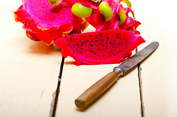 Image showing fresh dragon fruit