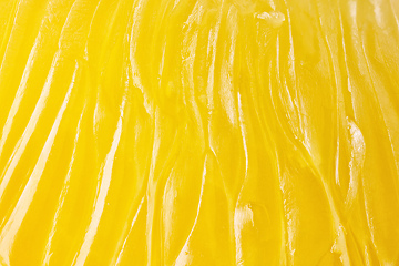 Image showing lemon pulp macro