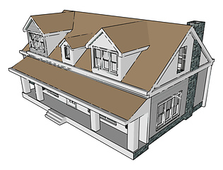 Image showing Requirement of house vector or color illustration