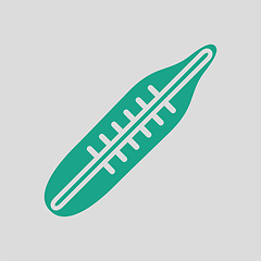 Image showing Medical thermometer icon