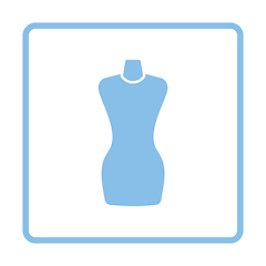 Image showing Tailor mannequin icon