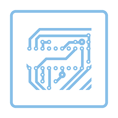 Image showing Circuit board icon