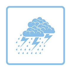 Image showing Thunderstorm icon